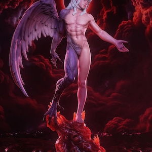 Griffith Berserk STL-fil, staty 3D-utskriftsmodell