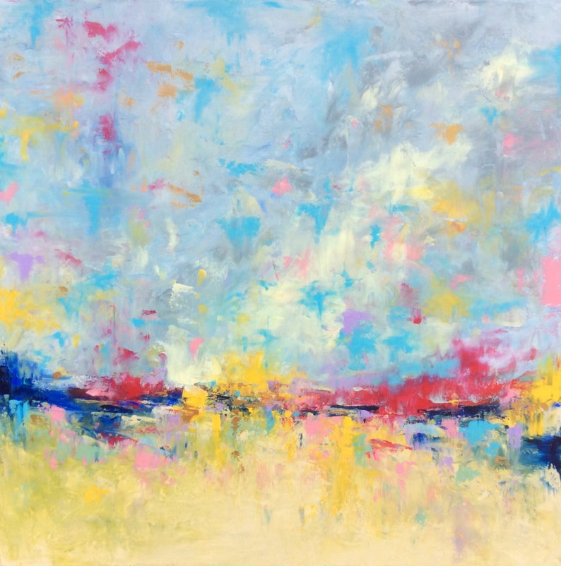 Abstract Painting 'gigantic' Acrylic Painting on Etsy