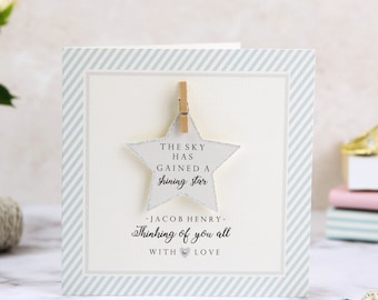 The Sky Has Gained A Star- sympathy card