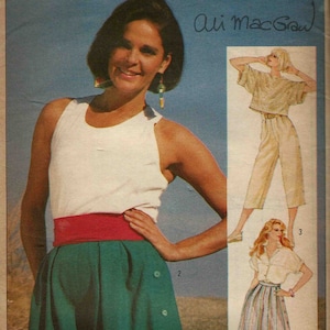 Easy Sewing Pattern for Womens Pants and Shorts, Wide Leg Pants, Women's  Culottes, Cropped Pants, Mccalls 8260, Size 6-14 16-24, Uncut FF 
