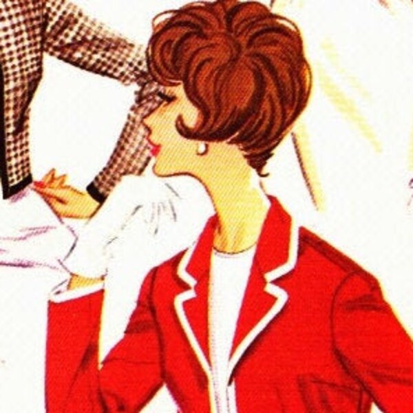 McCalls 5790 Set of lined Jackets Braid Edge or Cropped Double breasted or Collared Size 12 sewing pattern
