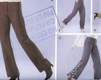 Simplicity 5350 8 Great Pants Design your own pants Size 12-14-16-18 Uncut Sewing Pattern