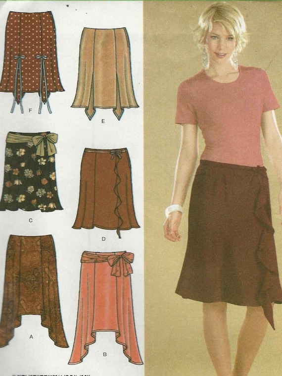 6 panel skirt cheap