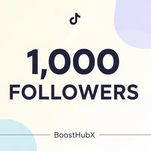 TikTok 1,000 Followers | Fast Delivery | Real & High Quality Followers | Boost TikTok Growth | Social Media Promotion Service