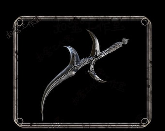 Elden Ring Blasphemous Claw Halskette - Missgestaltete Bestie Talisman Anhänger, 925 Sterling Silber Dark Fantasy Schmuck, Gamer Geschenk, Boss Trophäe