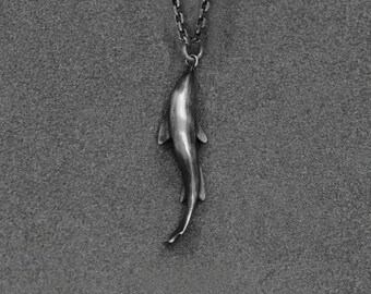 Handcrafted 999 Pure Silver Koi Fish Pendant Necklace for Men and Women, Artisan Silver Carp Necklace, Minimalist Statement Jewelry Gift