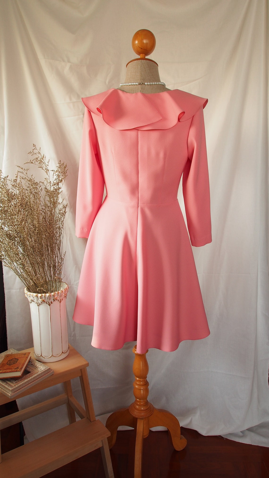 Blake Pink Women Officewear Dress Pink Bridesmaid Dress / | Etsy