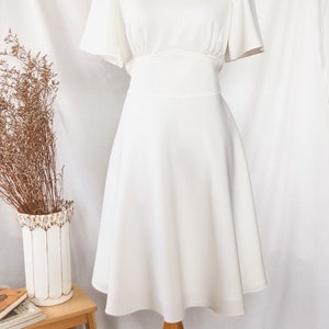 Vintage White Wedding Dress Victorian Princess Beach Wedding Gown Baptism Retro Summer Dress Coronial Western Clothing Snow White Annabelle