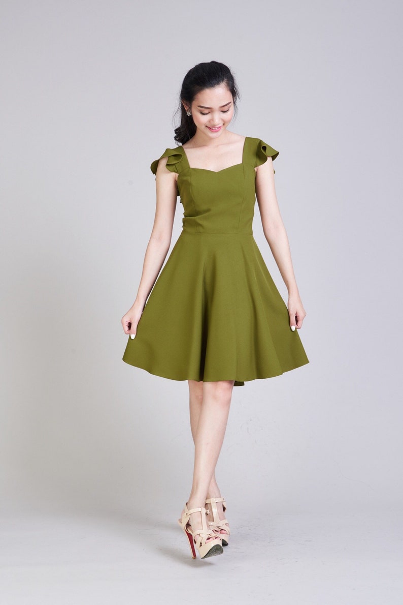 Cocktail Party Dress Camo