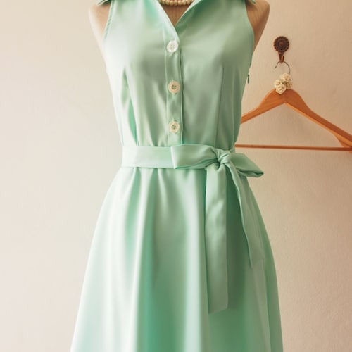 mint green sundress