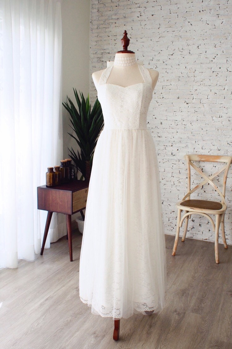 vintage white dress