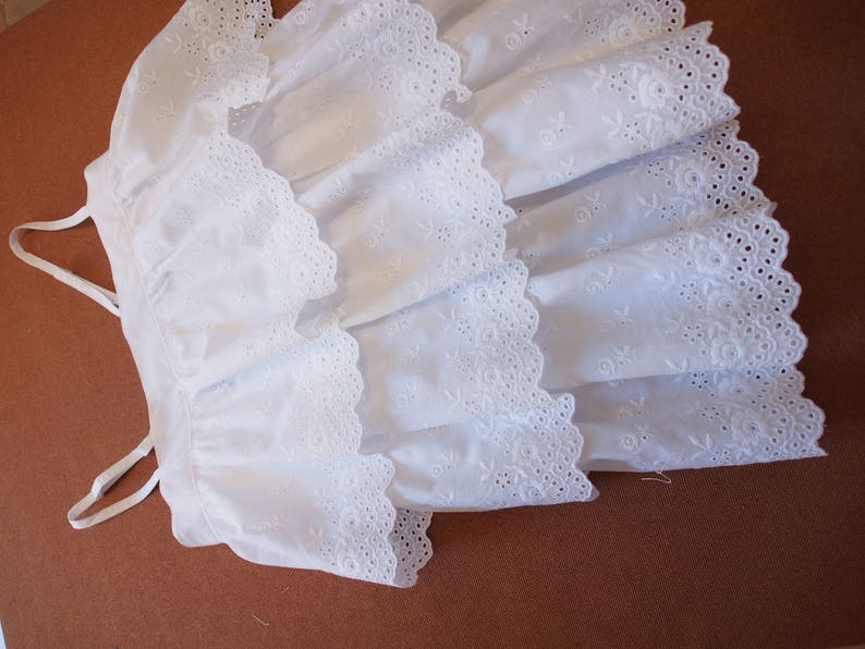 Free Size US0-US6 Lace Top Spaghetti straps Top Adjustable White Lace Top Summer Beach Boho Minimal Style
