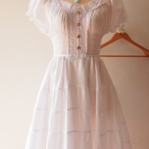 White Sundress Juliet Tiered Dress 