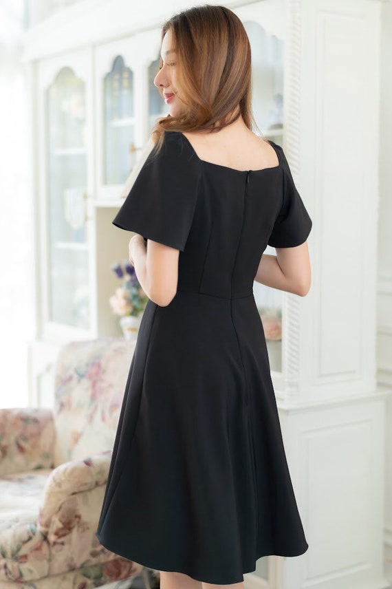 Black Short Sleeve Funeral Dress Amazon.com: Black Funeral Dresses For Women Black Short Sleeve Funeral Dress Amazon.com: Black Funeral Dresses For Women