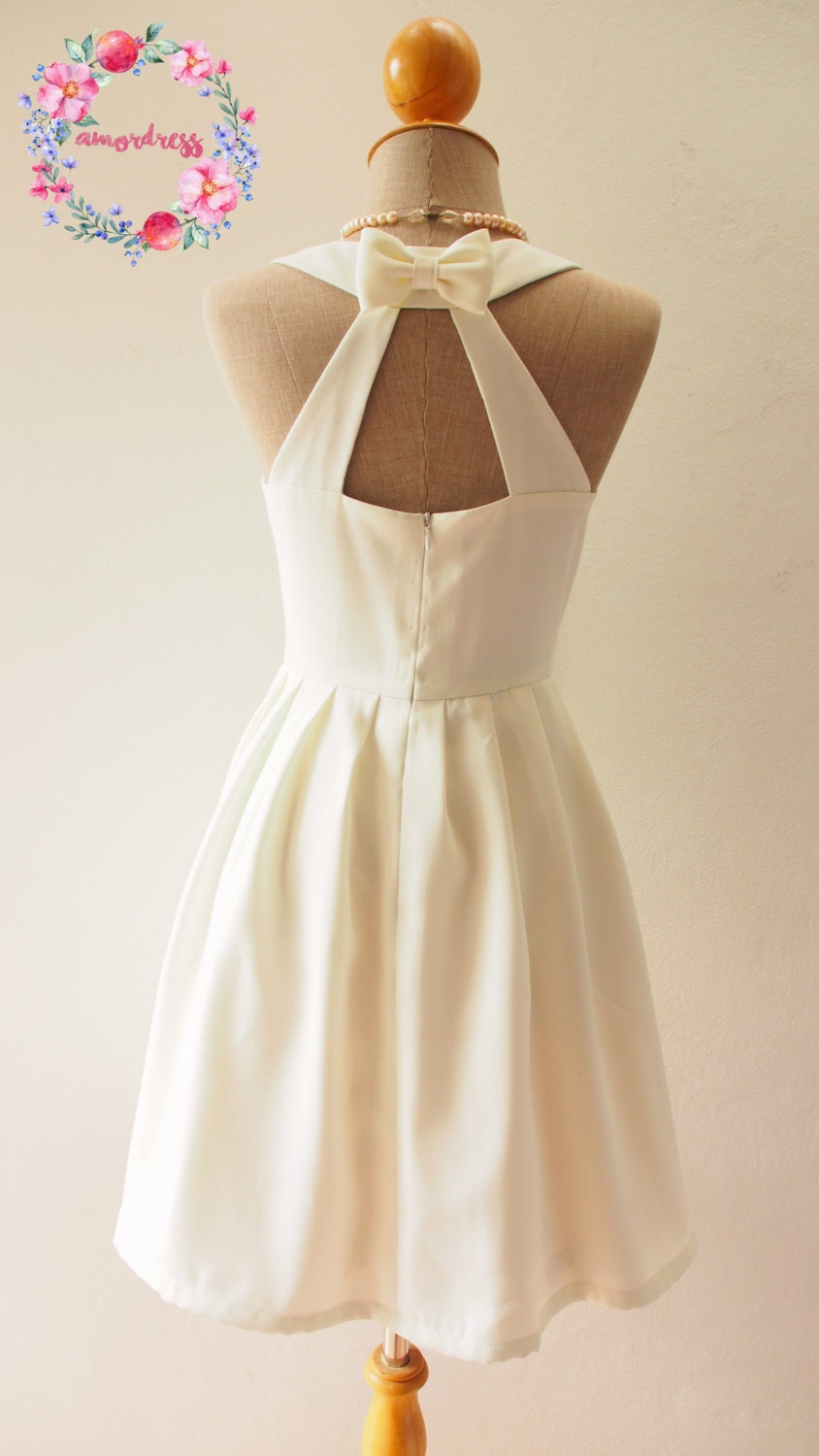 LOVE POTION Off White Dress Plus Size Dress Audrey Hepburn | Etsy