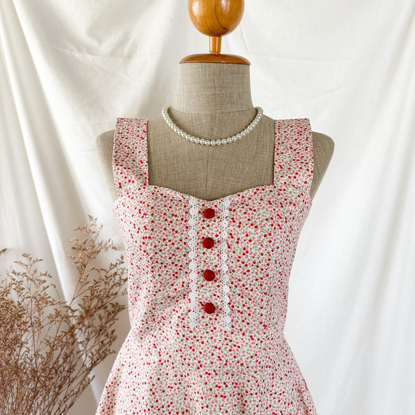 Vintage Floral Dress - Etsy