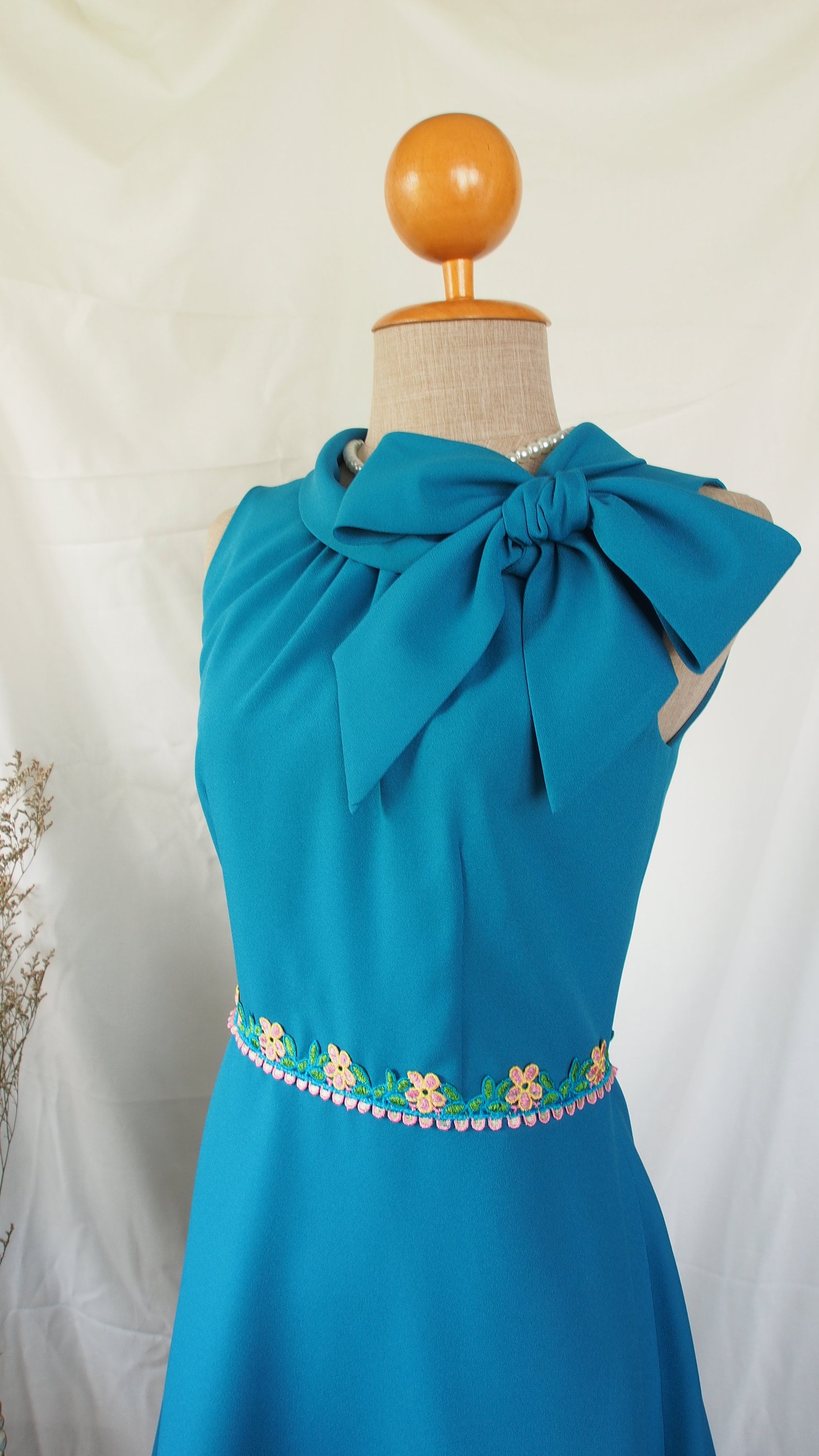 Teal Dress - Etsy