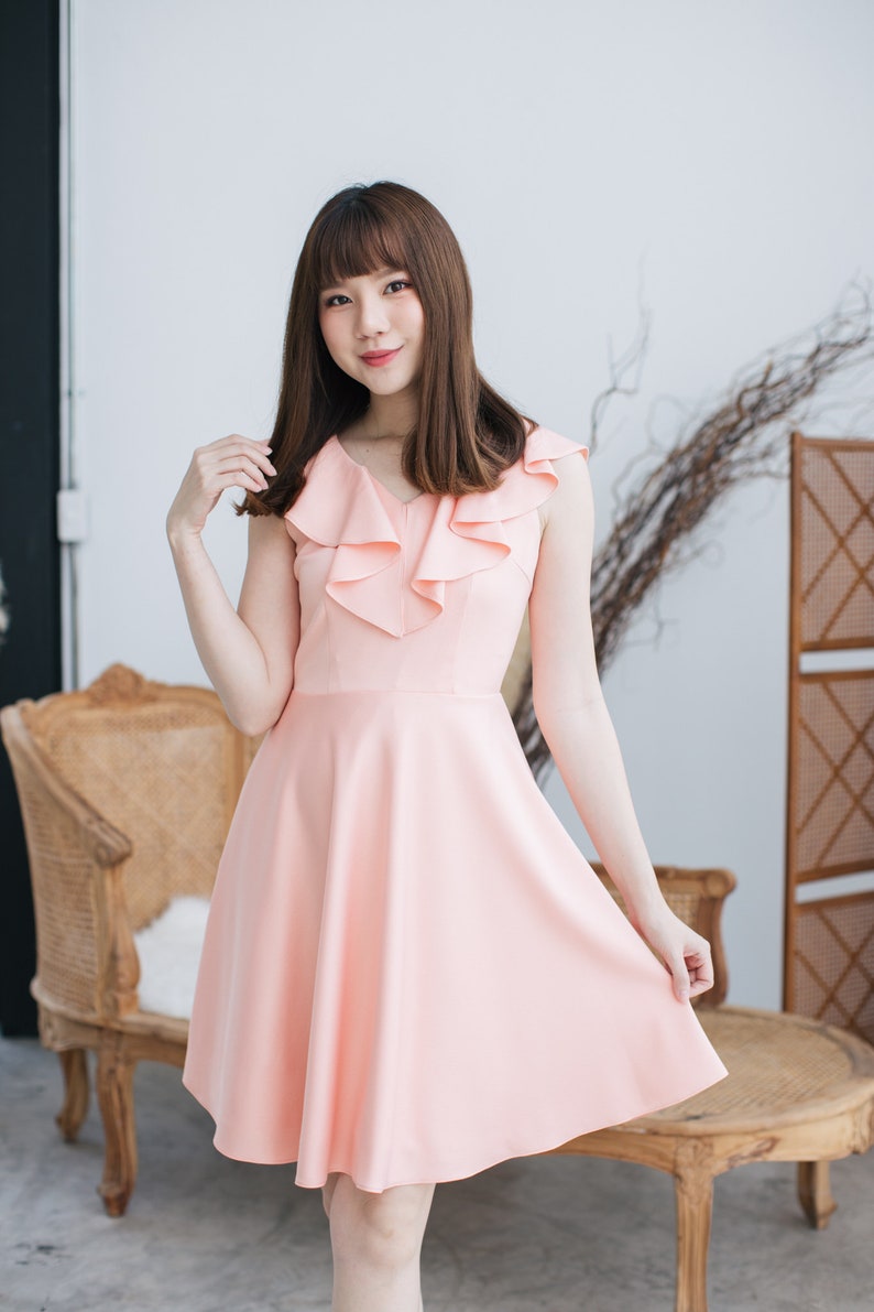 light pink casual dress amazon