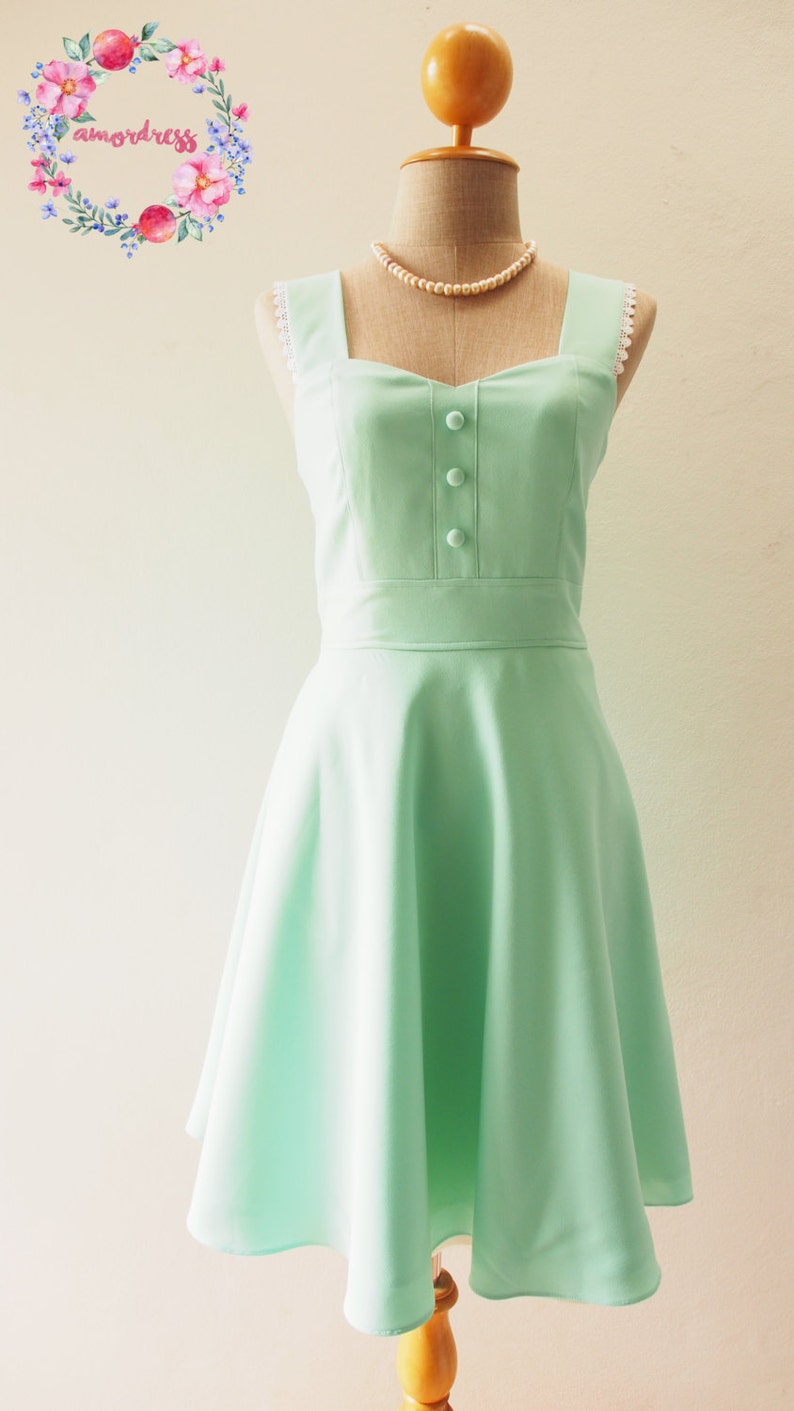 mint green sundress