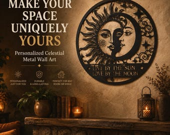 Iron Metal Wall Art Decor Sign