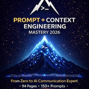 Prompt + Context Engineering Mastery 2026: From Zero to AI Communication Expert