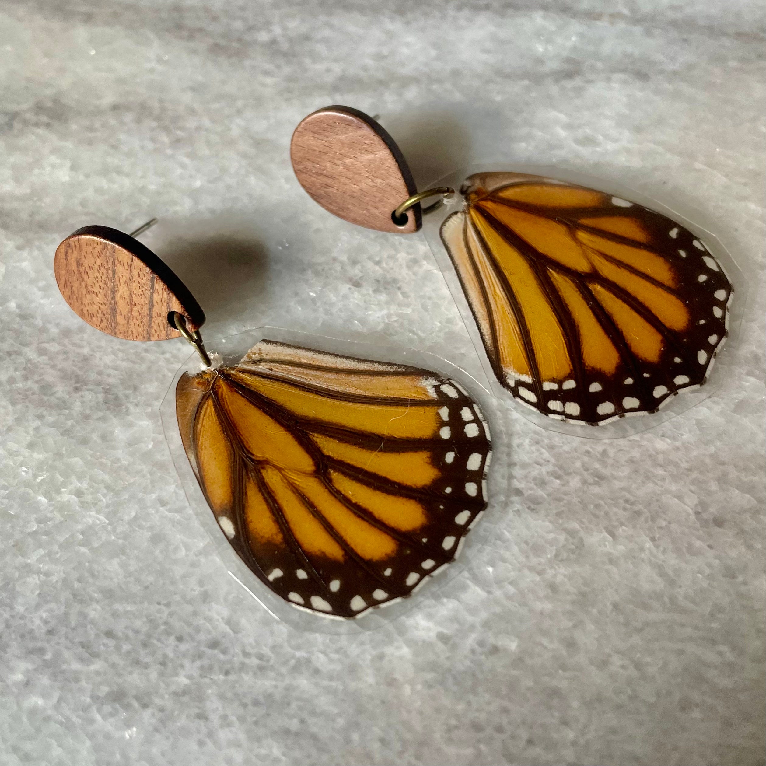 Monarch Butterfly Earrings – Minnesota Historical Society