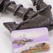 StudioStJames Handcrafted Polymer Clay Statement Cabochon Pendant-Lavender Beach Scenes-Coastal Cab-Nautical Scene-PA 102163,164,166