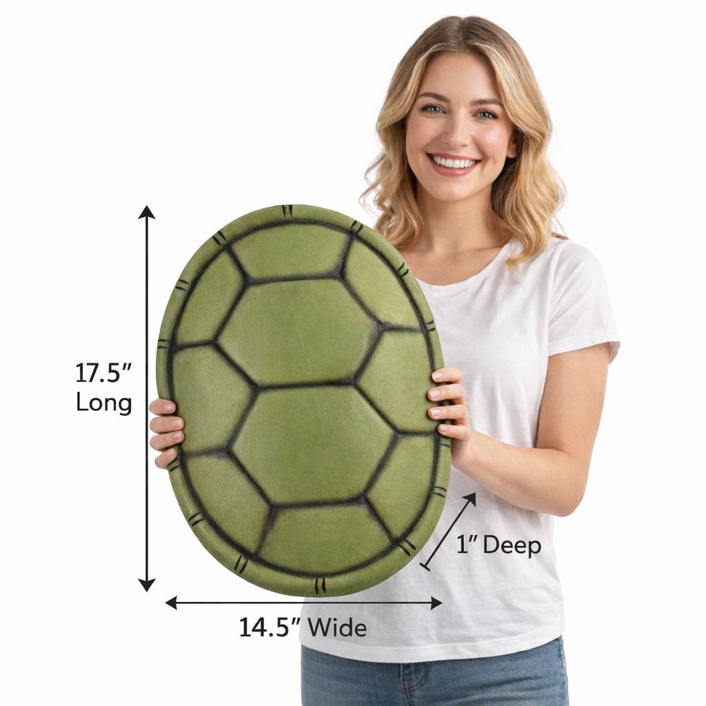 Turtle Shell Prop Green Foam Turtle Shell Back Adult Costume Prop - Etsy