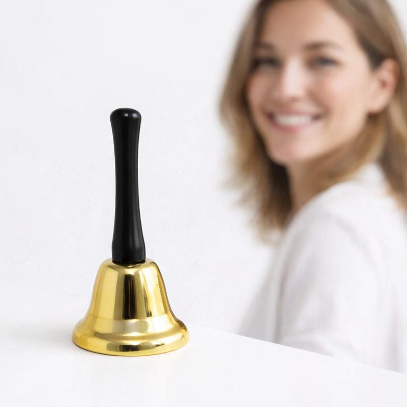 Metal Bell Ringing Handheld Metal School Bell Working Ringing Dinner Bell - Etsy