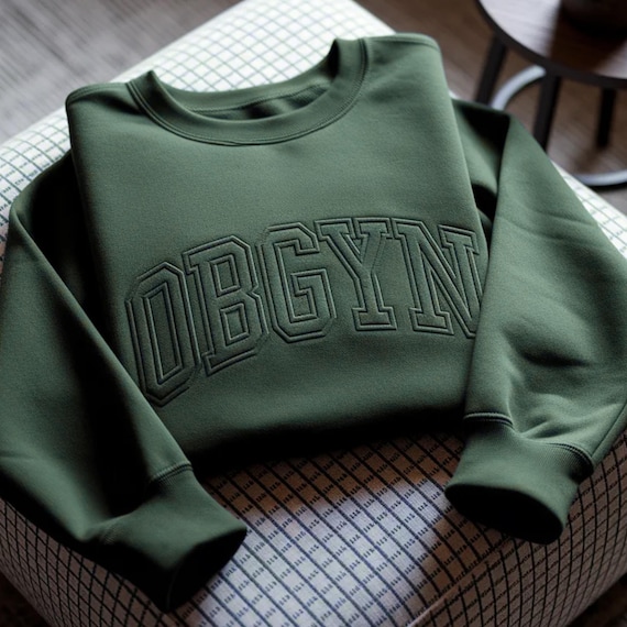 Embroidered OBGYN Sweatshirt, Women's Health Nurse Tee