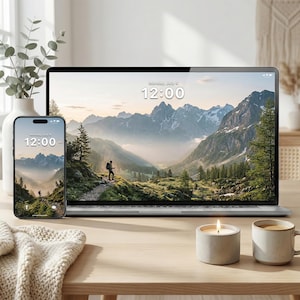 Long Way 壁紙パック – ミニマルな iPhone とデスクトップの背景、4K の生産性向上壁紙