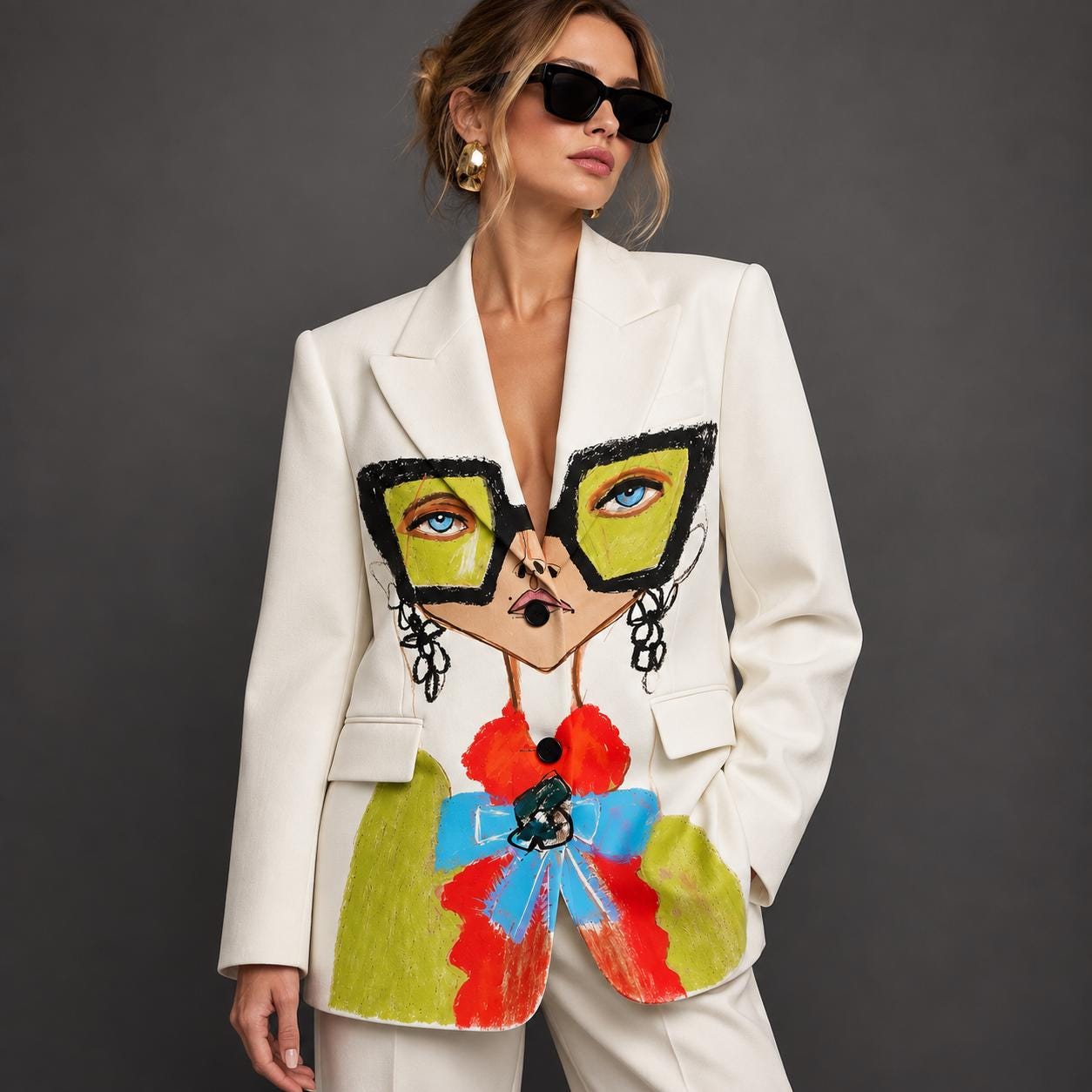 Hand Painted Blazers - Etsy