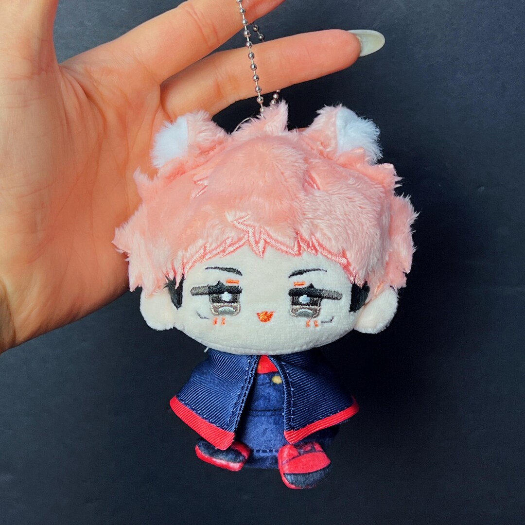 Yuji Anime Plushie, Anime Stuffed Key Charm, Anime Fluffy Key Charms ...