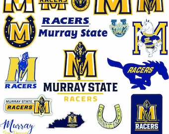 Murray State SVG, University SVG, Racers SVG, Game Day, Basketball, Football, College, Athletics, Instant Download