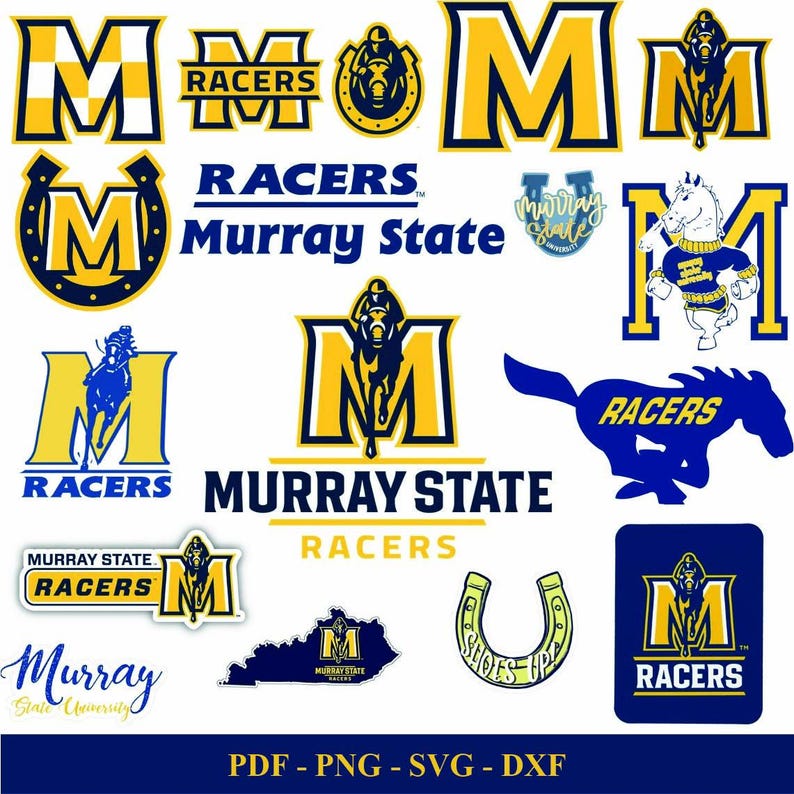 Murray State Racer Graphics Design Murray State SVG, University SVG, Racers SVG, Game Day, Basketball ...