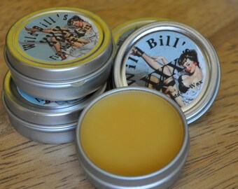 Wild Bill's XXX Brand Stiff Mustache Wax, 0.5 oz. tin