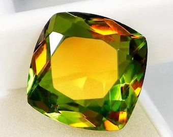10 CT Diaspore Rare Color Changing Zultanite Turkish Cushion Loose Gemstone With Free Gift