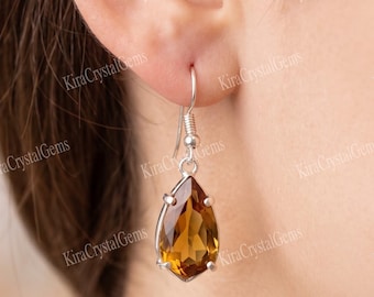 Color Changing Zultanite Earring For Women Everyday Jewelry Gift Fancy Gemstone GS Silver