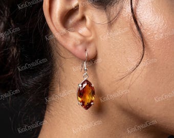 Color Changing Zultanite Earring For Women Everyday Jewelry GiftMarquise Gemstone GS Silver
