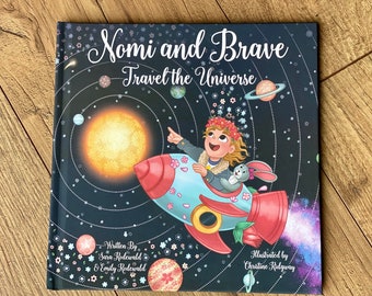 Libro infantil: "Nomi & Brave Travel the Universe"