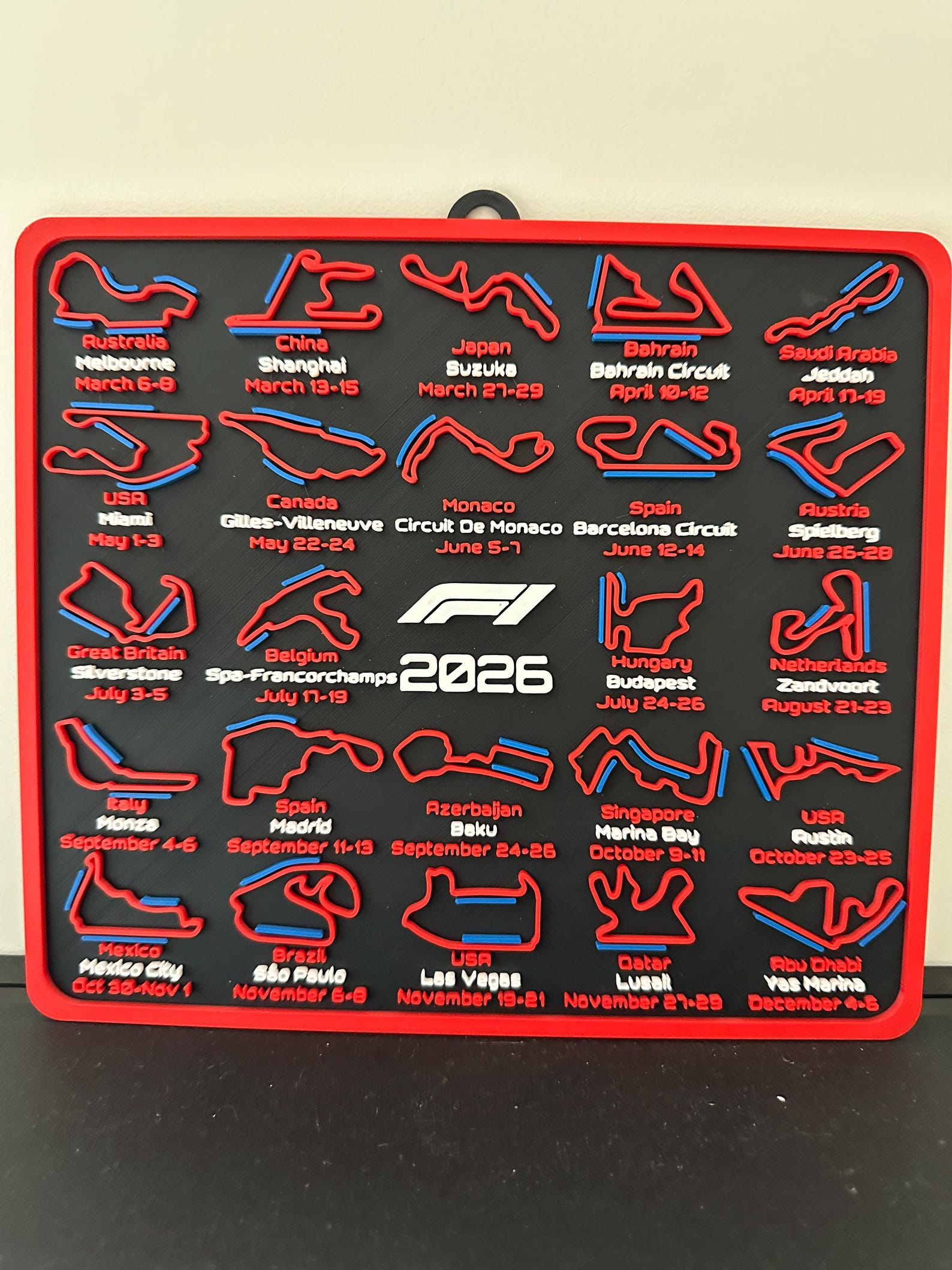 Calendrier de la Formule 1 2026 : dates, pays, zones DRS et nom du ...