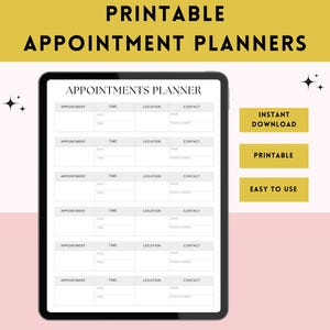 Terminplaner zum Ausdrucken (PDF Download)