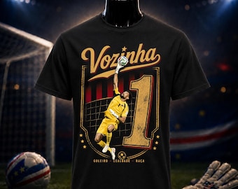 Comfort Colors Vozinha Cape Verde Shirt, Retro Soccer Goalkeeper Tee, World Soccer 2026 Cabo Verde Football Fan