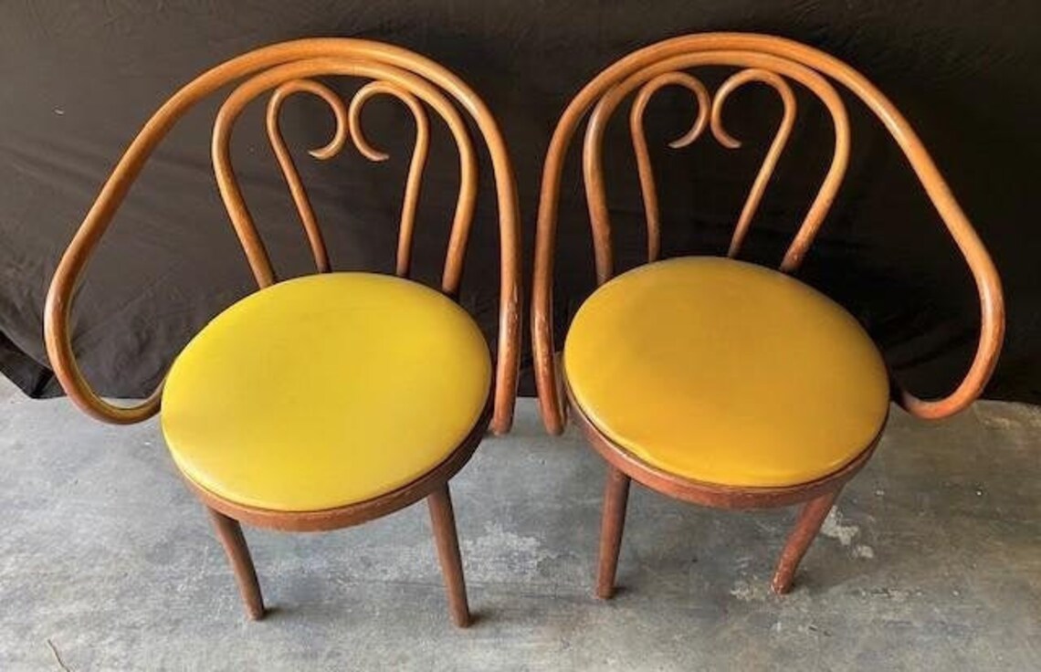 MidCentury Empire State Chair Co Chairs Tom McAn Etsy