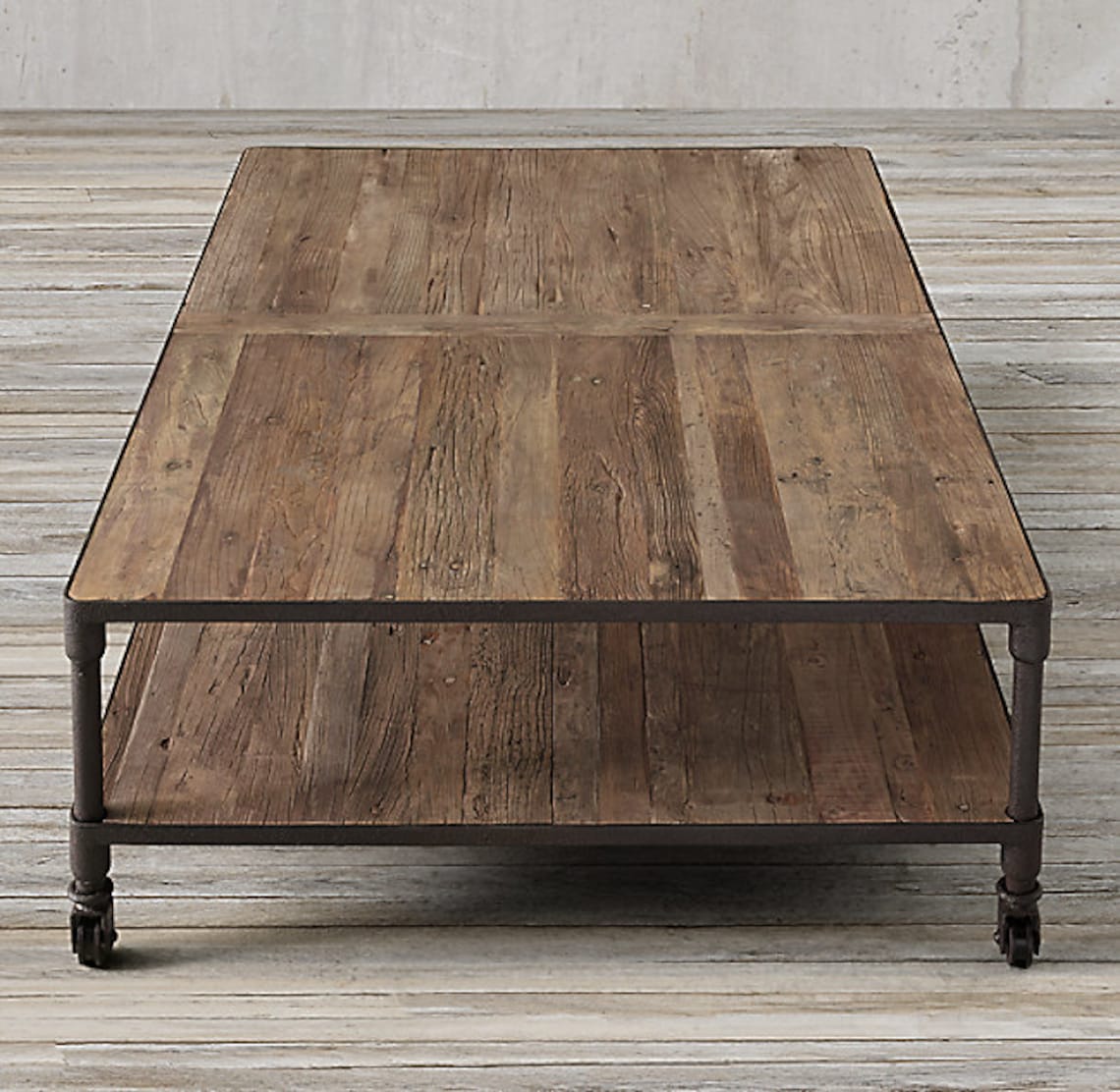 RH Dutch Industrial Coffee Table Exlarge Version 67 Etsy