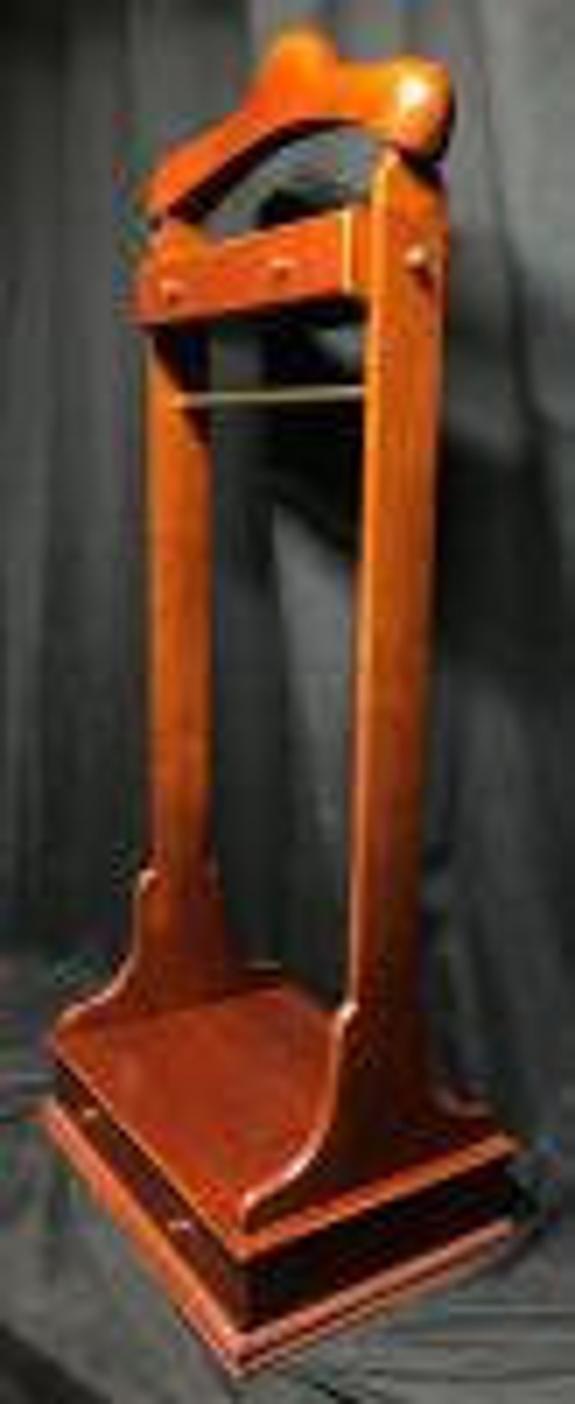 Vintage Bombay Company Wood Valet Butler Stand Etsy