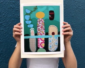 Archival Print, abstract painting