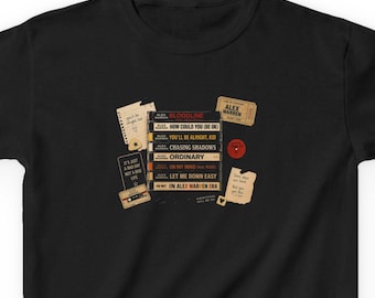 Alex Warren Era Cassette Graphic Tee, Vintage Music Lover Shirt,Youth Shirt