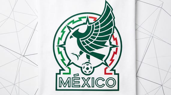 Mexico Soccer Logo SVG PNG | Mexican Eagle Football Logo Digital Download | Cricut SvG | Sublimation PNG | Sticker & T-Shirt Design