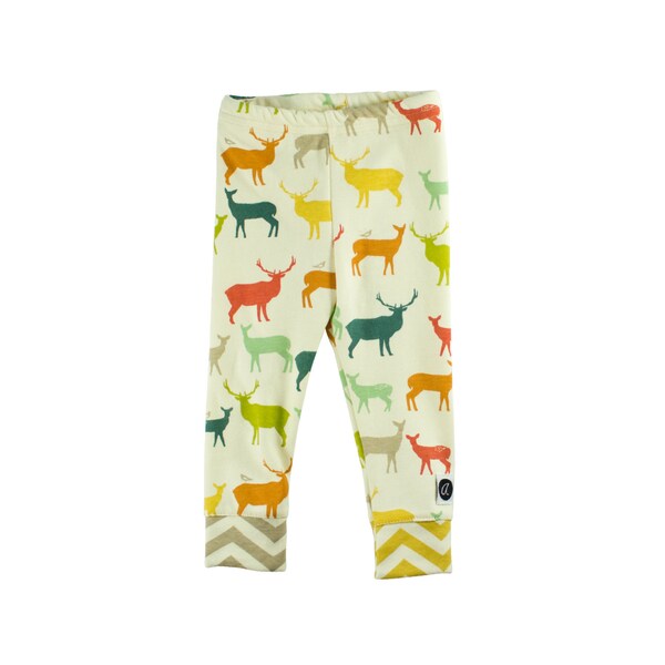 Deer Organic Babies Leggings